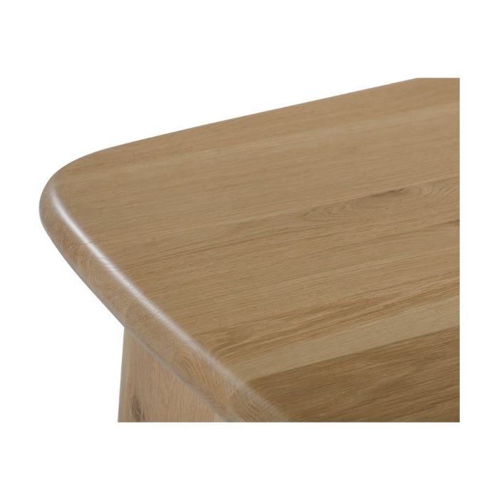 Laurel Solid White Oak Desk 66" - Natural - Light House Co.