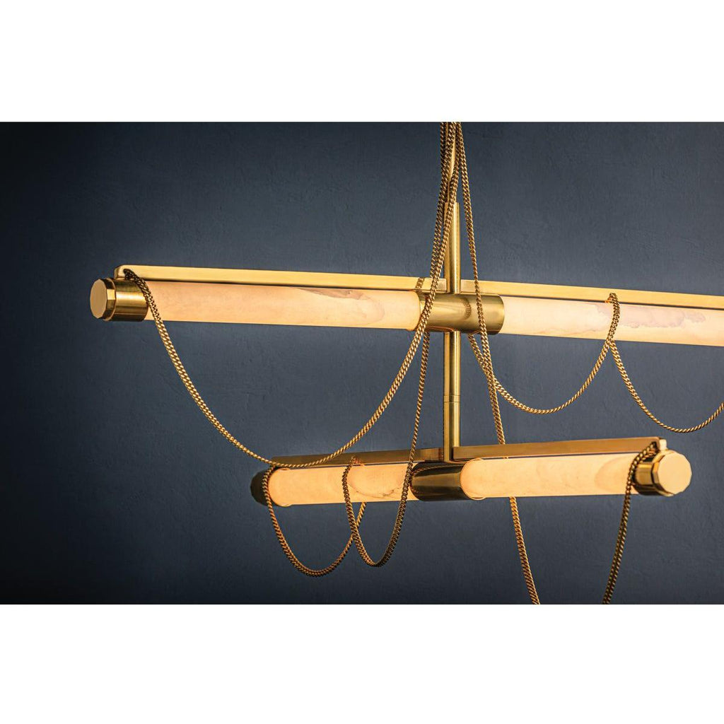 Lariat Chandelier | Noz Nozawa x Corbett Lighting - Light House Co.