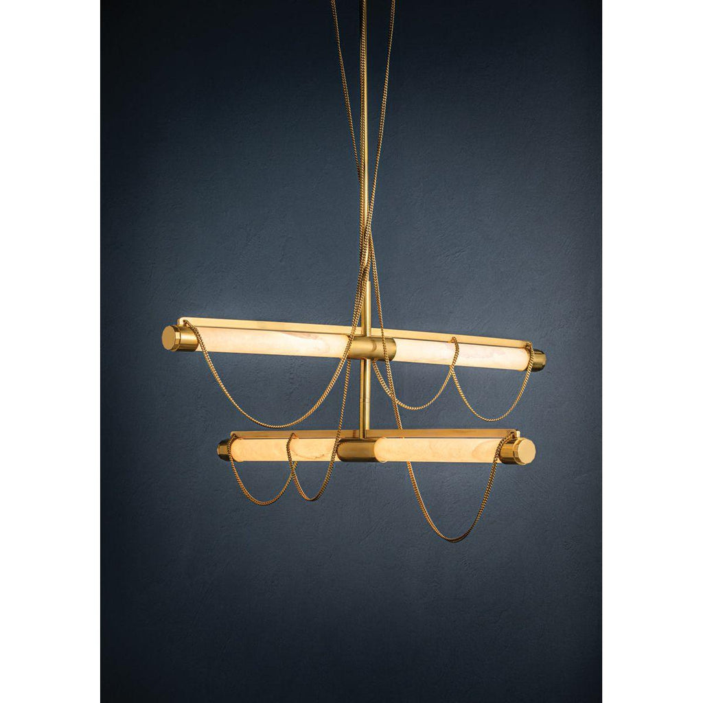 Lariat Chandelier | Noz Nozawa x Corbett Lighting - Light House Co.