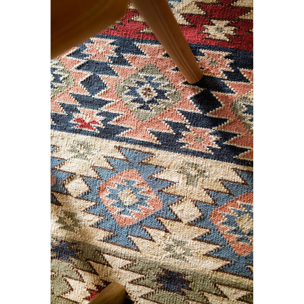 Balsam Kilim Multi Handwoven Wool Rug - Light House Co.