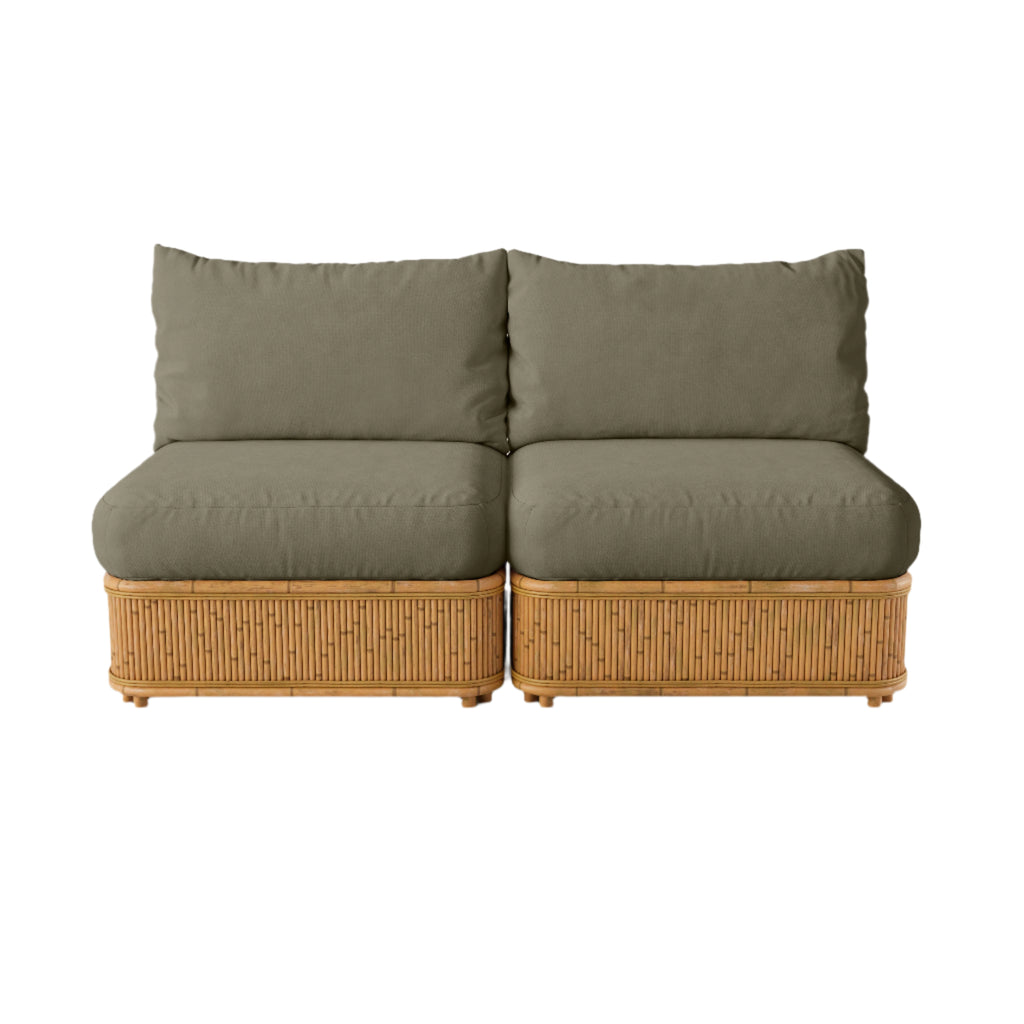 Natura Loveseat - Shiitake - Light House Co.