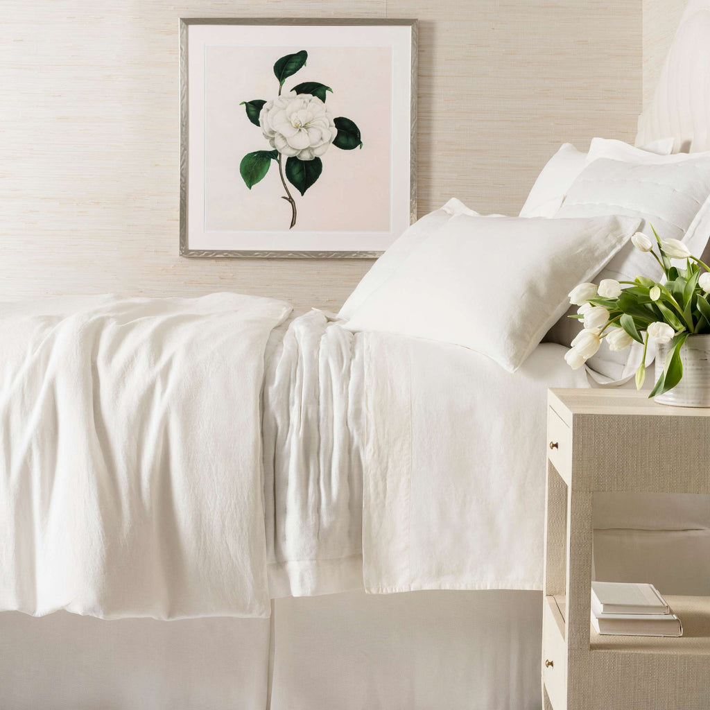 Lush Linen Ivory Duvet Cover - Light House Co.
