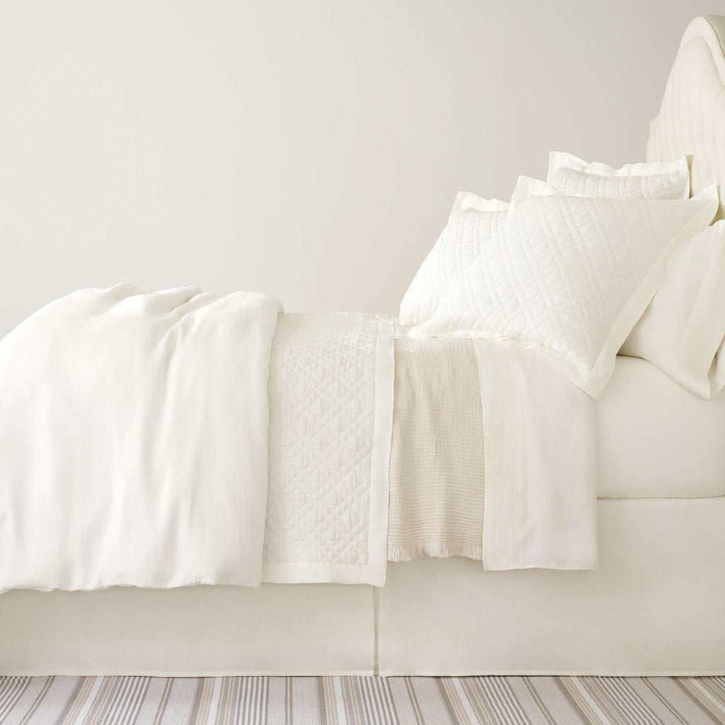 Lush Linen Ivory Duvet Cover - Light House Co.