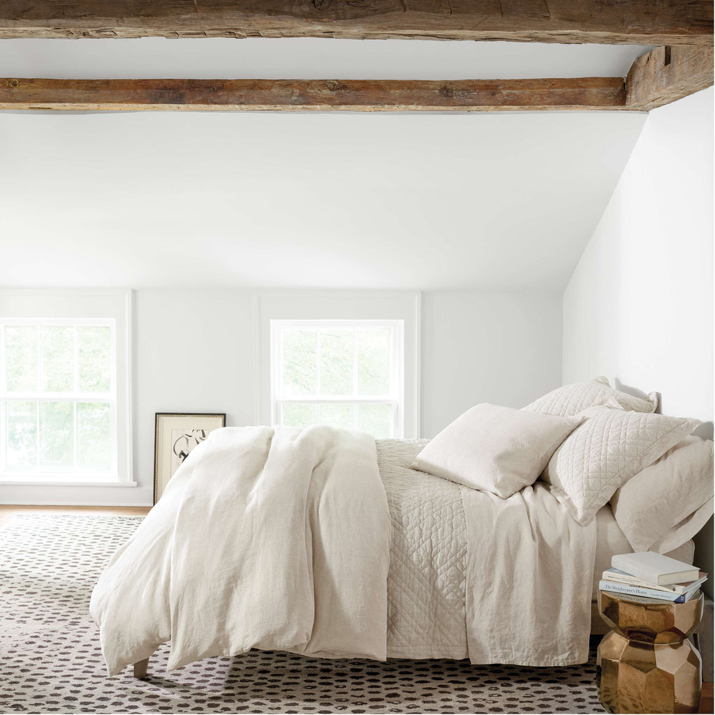 Lush Linen Ivory Duvet Cover - Light House Co.