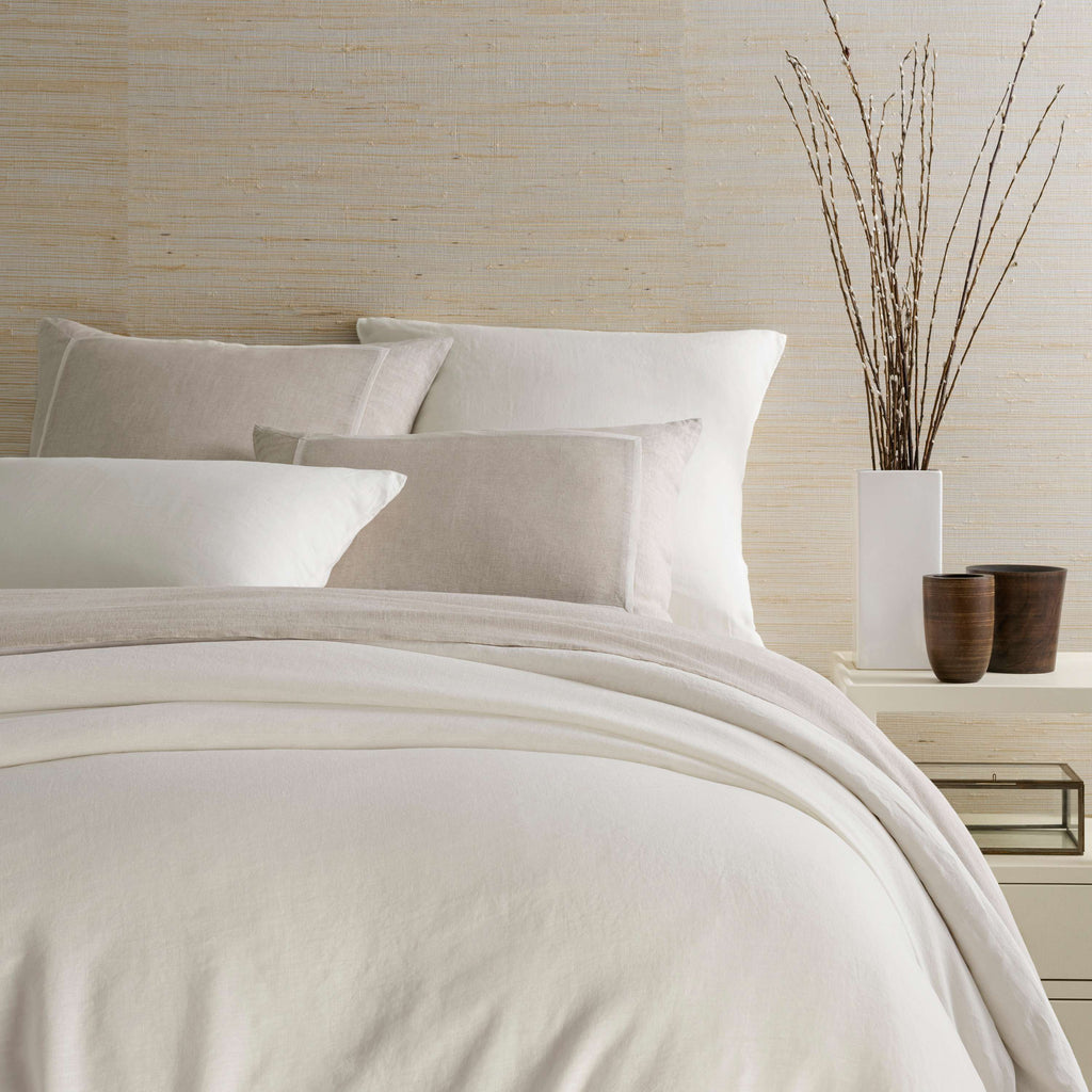 Lush Linen Ivory Duvet Cover - Light House Co.