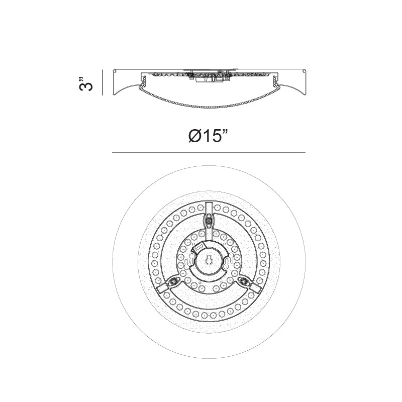 Essene Flush Mount - Light House Co.