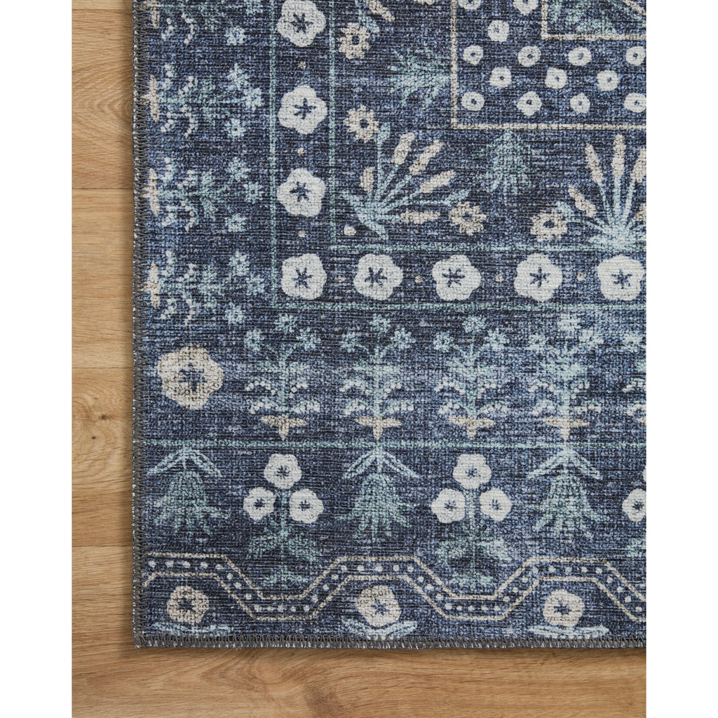 Maison Rosette / Blue | Rifle Paper Co. Rugs x Loloi - Light House Co.