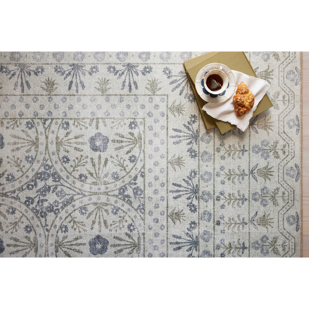 Maison Rosette / Ivory | Rifle Paper Co. Rugs x Loloi - Light House Co.