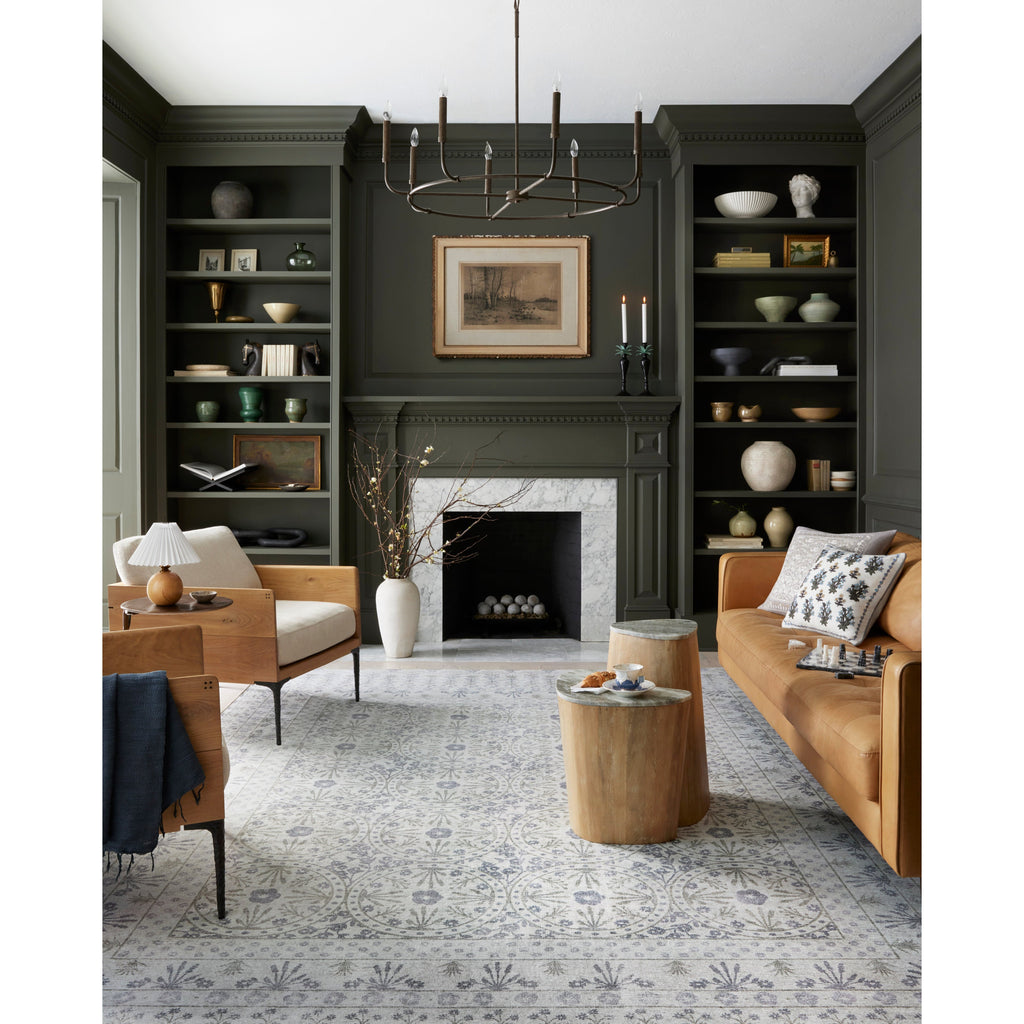 Maison Rosette / Ivory | Rifle Paper Co. Rugs x Loloi - Light House Co.