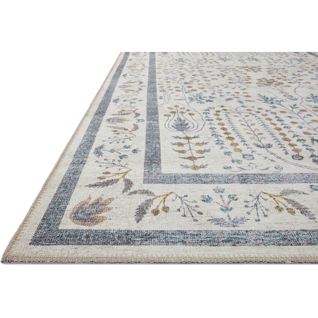Maison Wisteria / Cream | Rifle Paper Co. Rugs x Loloi - Light House Co.