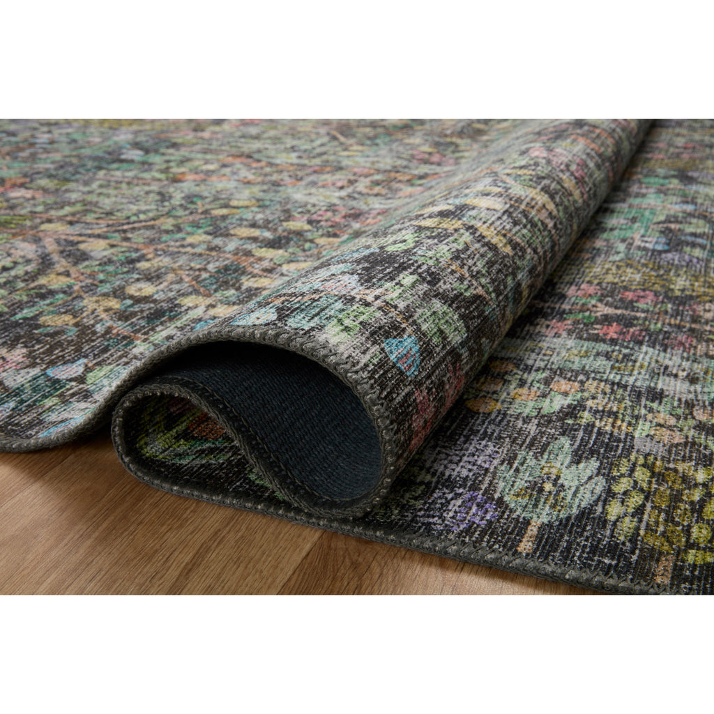 Maison Grove / Charcoal | Rifle Paper Co. Rugs x Loloi - Light House Co.