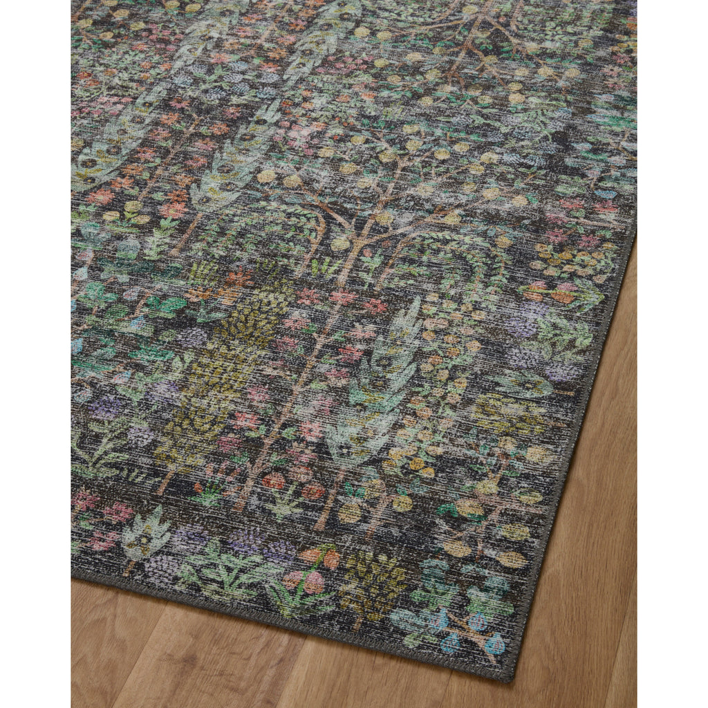 Maison Grove / Charcoal | Rifle Paper Co. Rugs x Loloi - Light House Co.