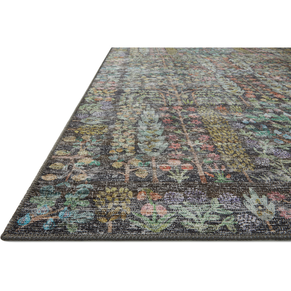 Maison Grove / Charcoal | Rifle Paper Co. Rugs x Loloi - Light House Co.