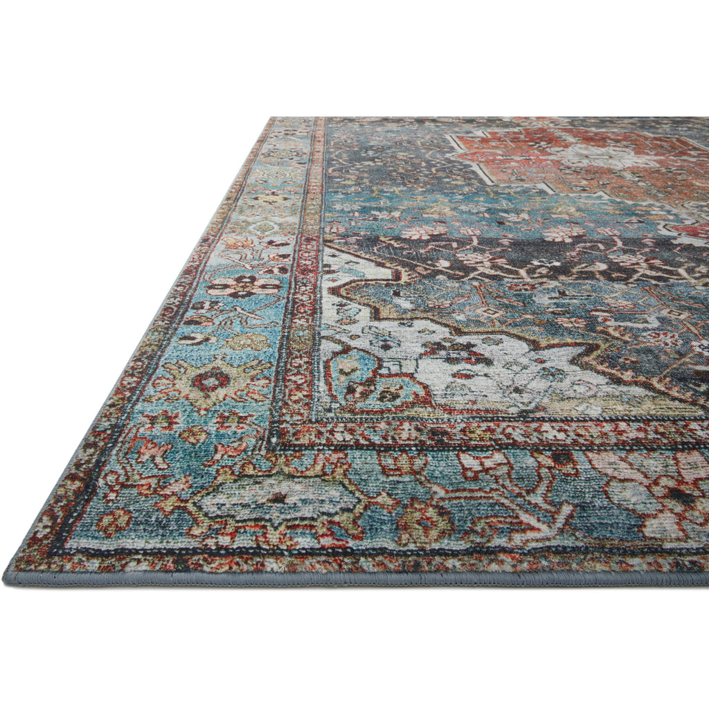 Margot Ocean / Brick Rug - Light House Co.