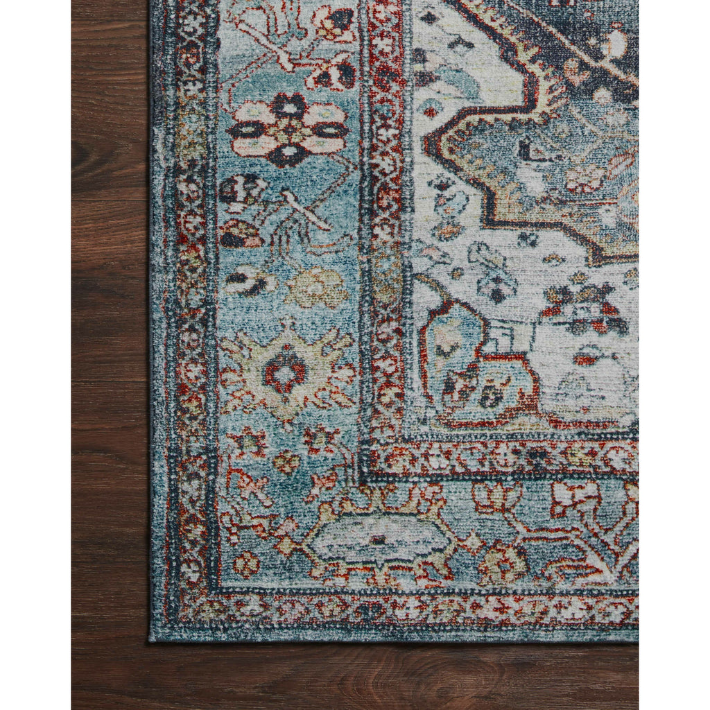 Margot Ocean / Brick Rug - Light House Co.