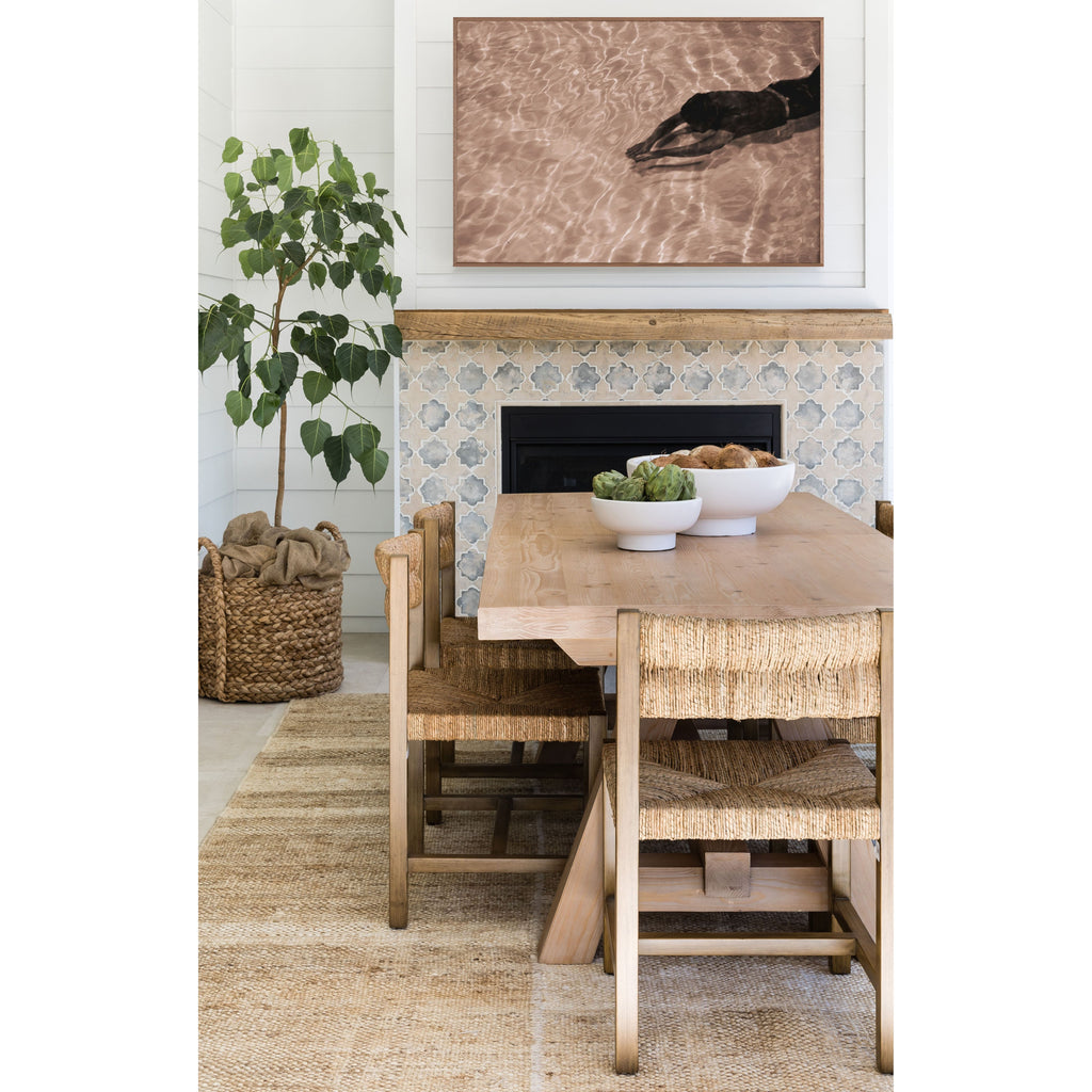 Matira Natural Rug Pure Salt - Light House Co.