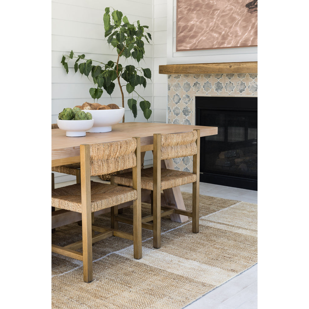 Matira Natural Rug Pure Salt - Light House Co.