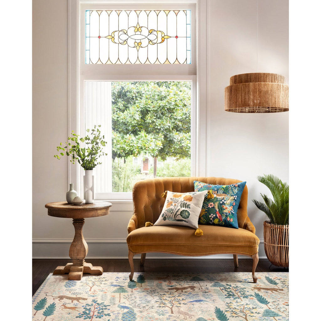 Menagerie Menagerie Forest / Cream | Rifle Paper Co. Rugs x Loloi - Light House Co.