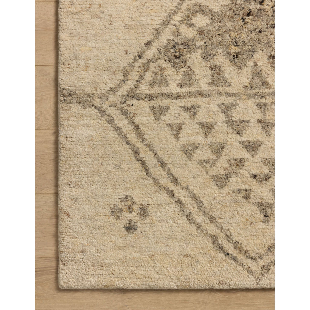 Meryl Ivory / Grey Rug - Light House Co.