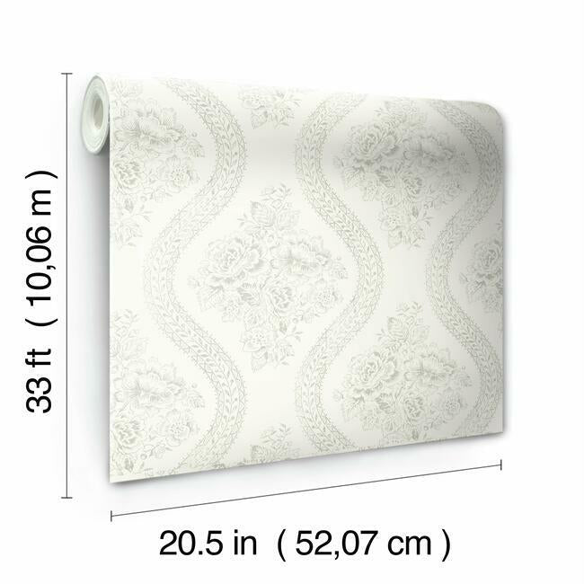 Coverlet Floral Wallpaper | Wallpaper | York Wallcoverings - Light House Co.