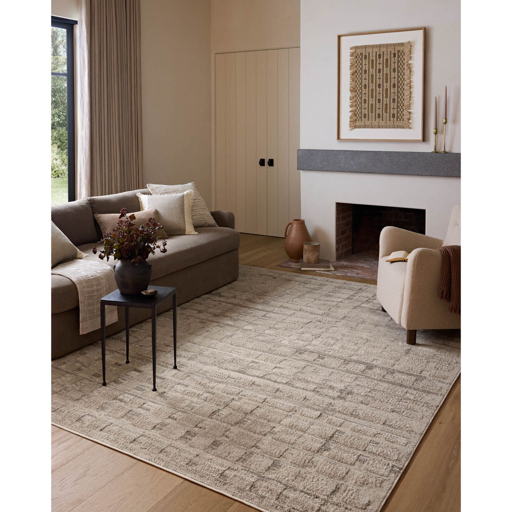 Monty Pebble / Beige Rug | Amber Lewis x Loloi - Light House Co.
