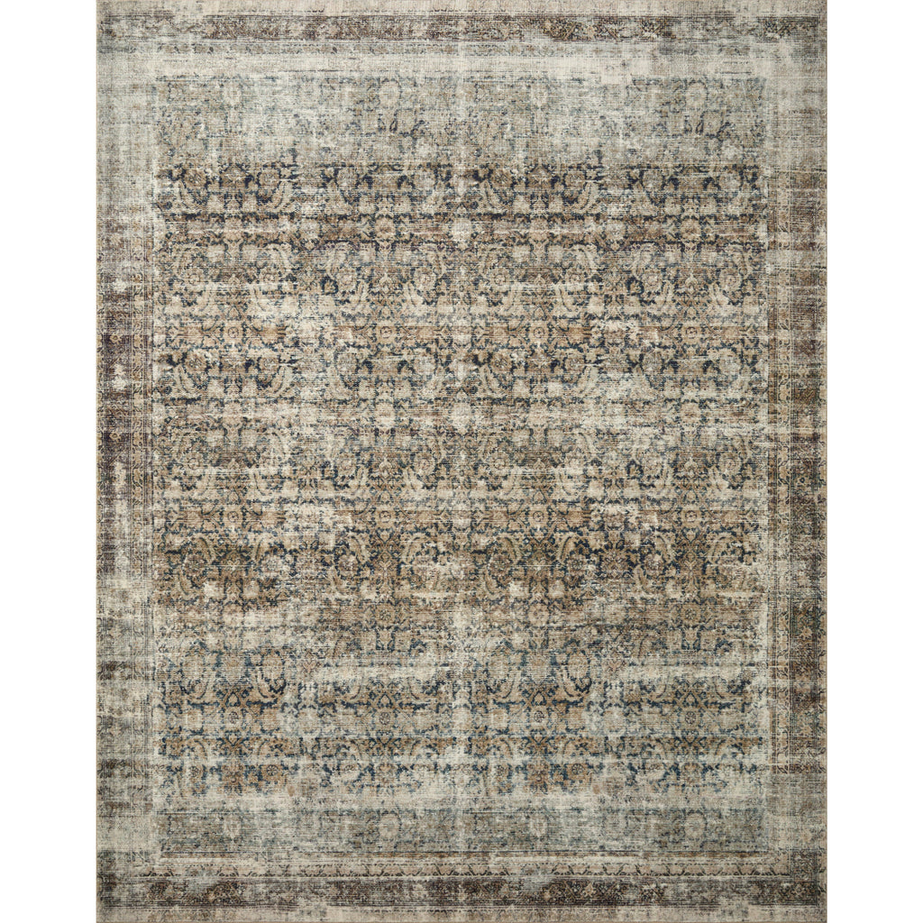 Morgan Navy / Sand Rug | Amber Lewis x Loloi - Light House Co.