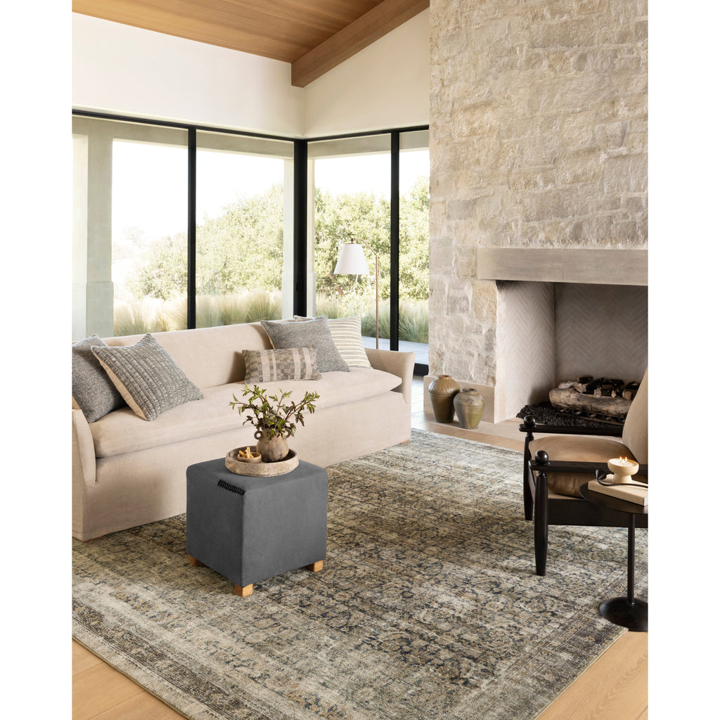 Morgan Navy / Sand Rug | Amber Lewis x Loloi - Light House Co.