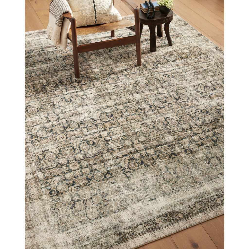 Morgan Navy / Sand Rug | Amber Lewis x Loloi - Light House Co.