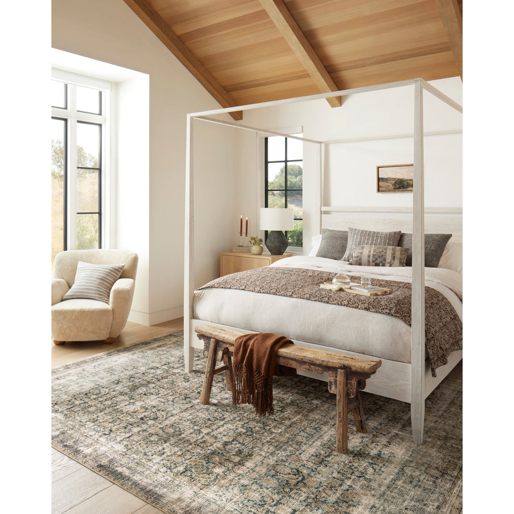 Morgan Navy / Sand Rug | Amber Lewis x Loloi - Light House Co.