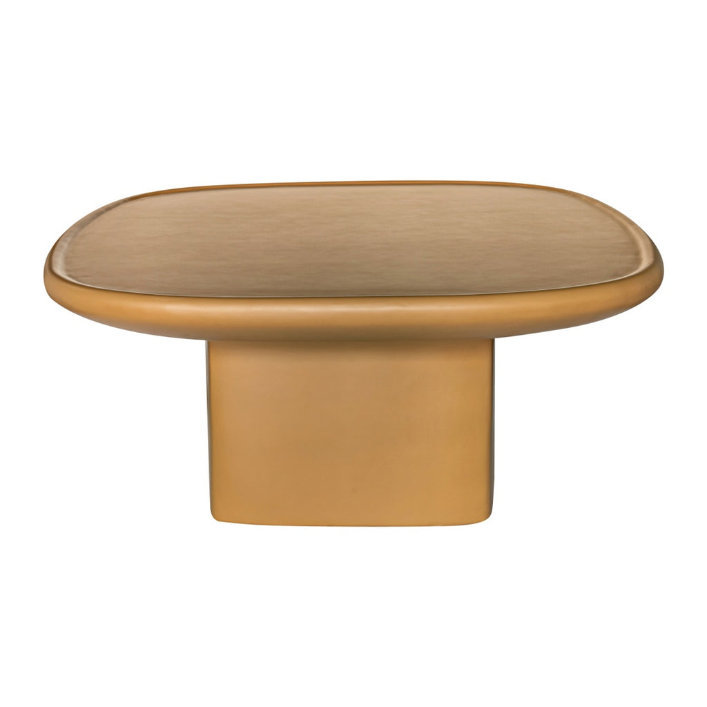 Manon Outdoor Coffee Table Deep Yellow | Outdoor Coffee Tables | Moe's - Light House Co.