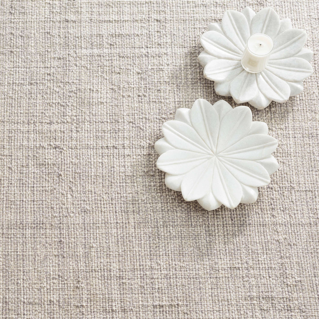 Marled Grey Woven Cotton Rug | Open Box - Light House Co.