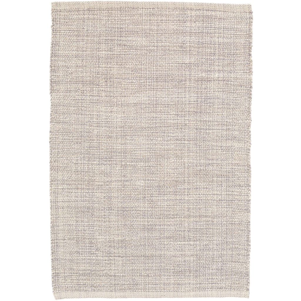 Marled Grey Woven Cotton Rug | Open Box - Light House Co.