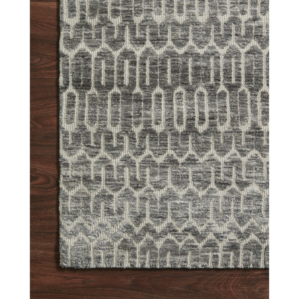 Neda Ivory / Charcoal Rug - Light House Co.