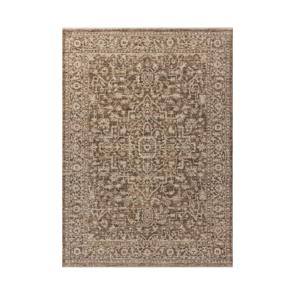 Newman Dark Taupe / Natural Rug - Light House Co.