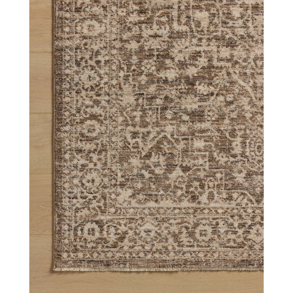 Newman Dark Taupe / Natural Rug - Light House Co.