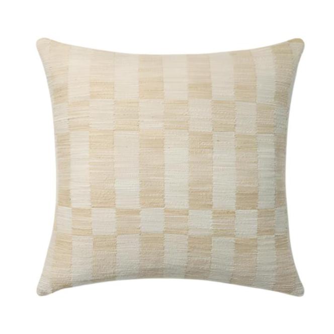 Adams Sand / Ivory Pillow | Amber Lewis x Loloi - Light House Co.