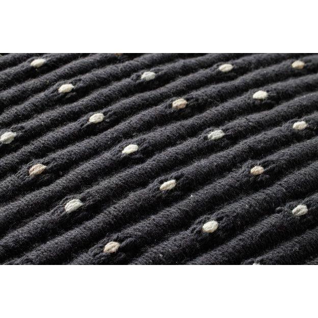 Azadeh Black Pouf - Light House Co.