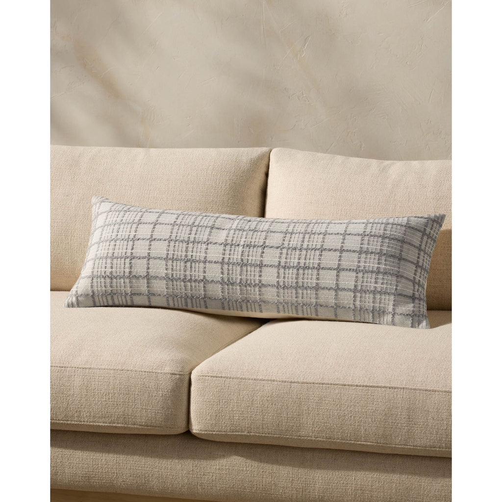 Liv Grey Pillow | Magnolia Home by Joanna Gaines x Loloi - Light House Co.