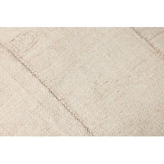 Leila Ivory Pouf - Light House Co.