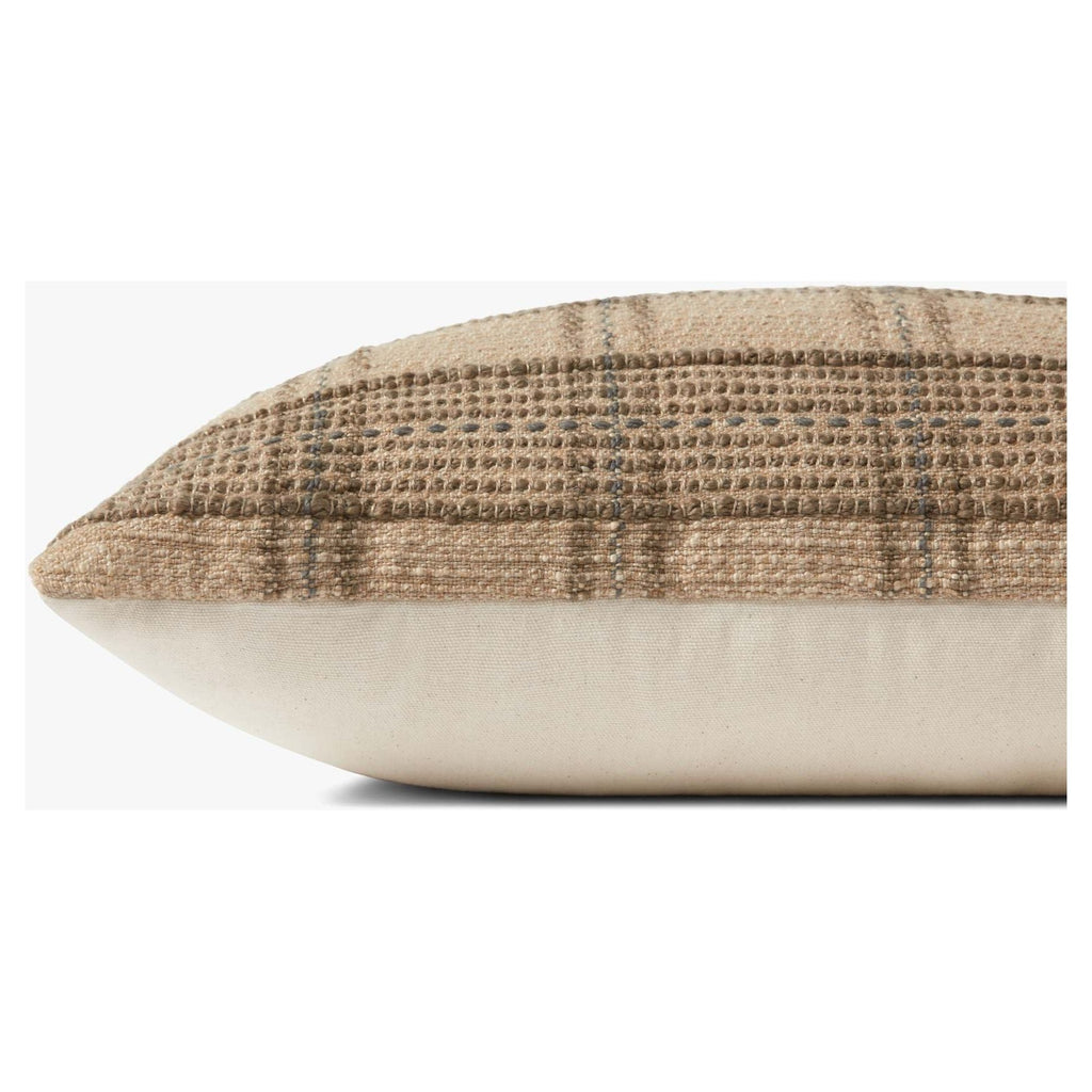Calista Tan Slate Pillow | Angela Rose x Loloi - Light House Co.