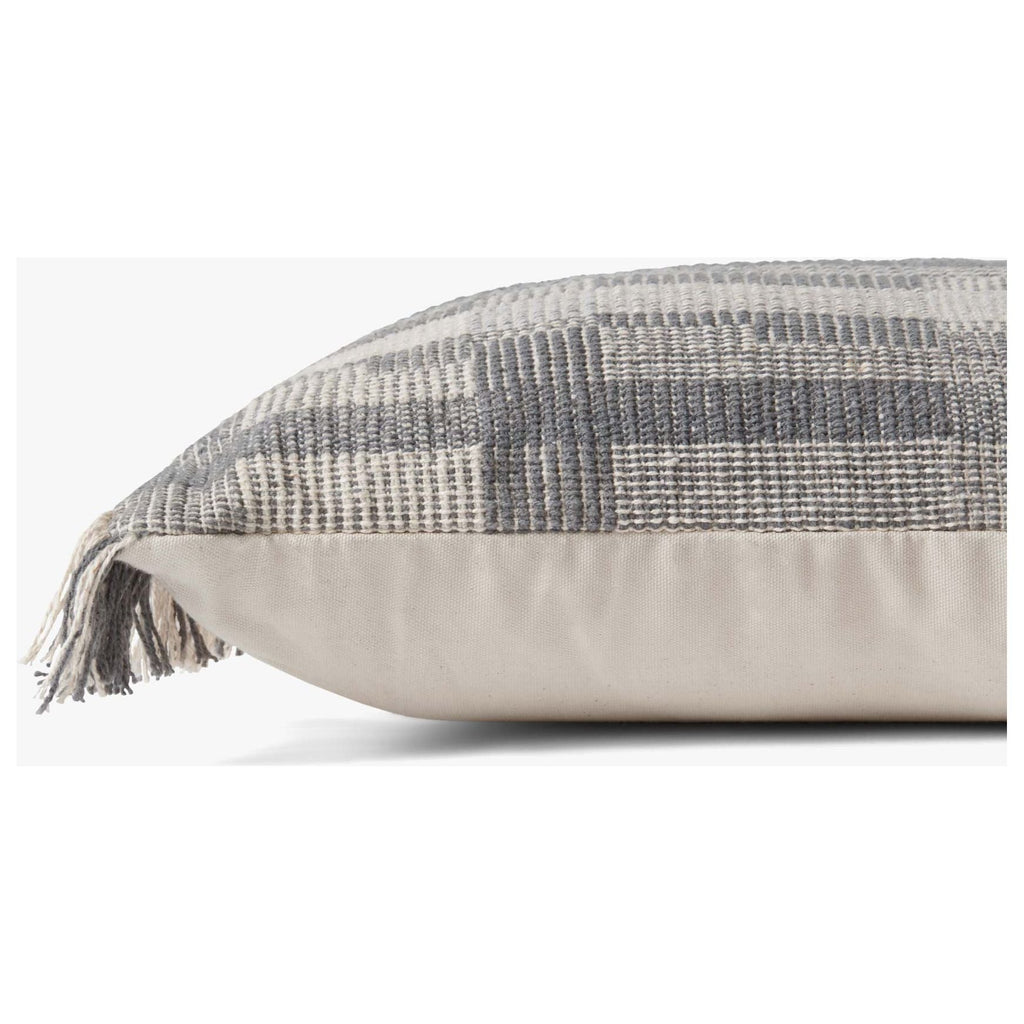 Birdie Silver Ivory Pillow | Amber Lewis x Loloi - Light House Co.