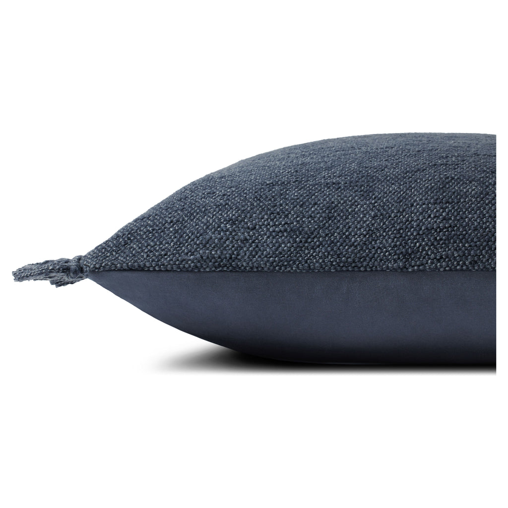 Jett Navy Pillow | Magnolia Home by Joanna Gaines x Loloi - Light House Co.