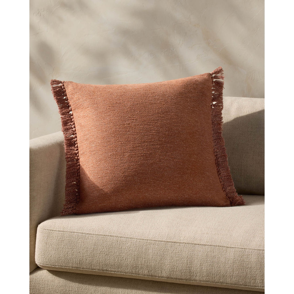 Jett Rust Pillow | Magnolia Home by Joanna Gaines x Loloi - Light House Co.