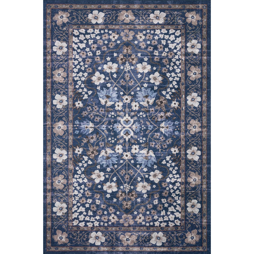 Palais Navy | Rifle Paper Co. Rugs x Loloi - Light House Co.
