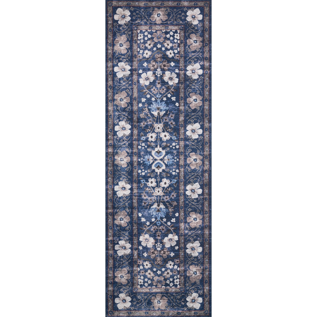 Palais Navy | Rifle Paper Co. Rugs x Loloi - Light House Co.