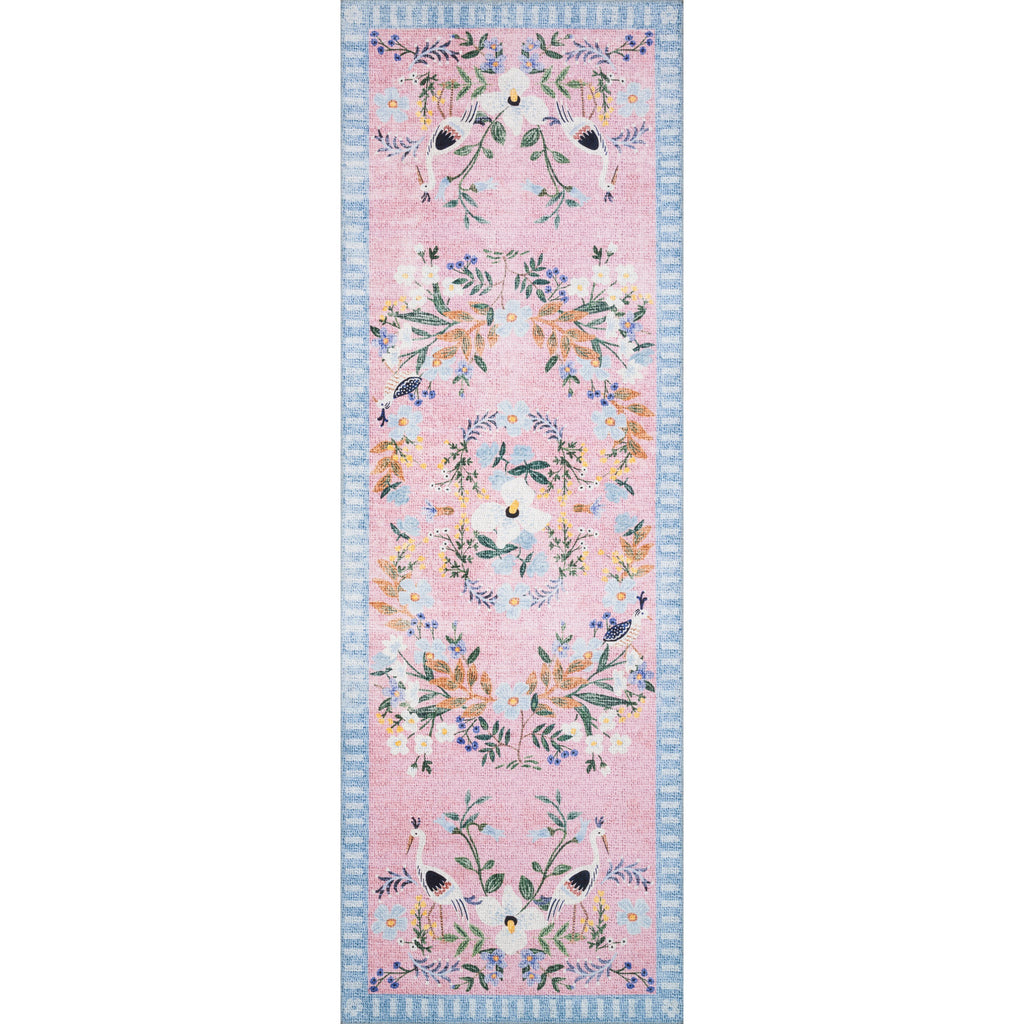 Palais Rose  /  Sky | Rifle Paper Co. Rugs x Loloi - Light House Co.