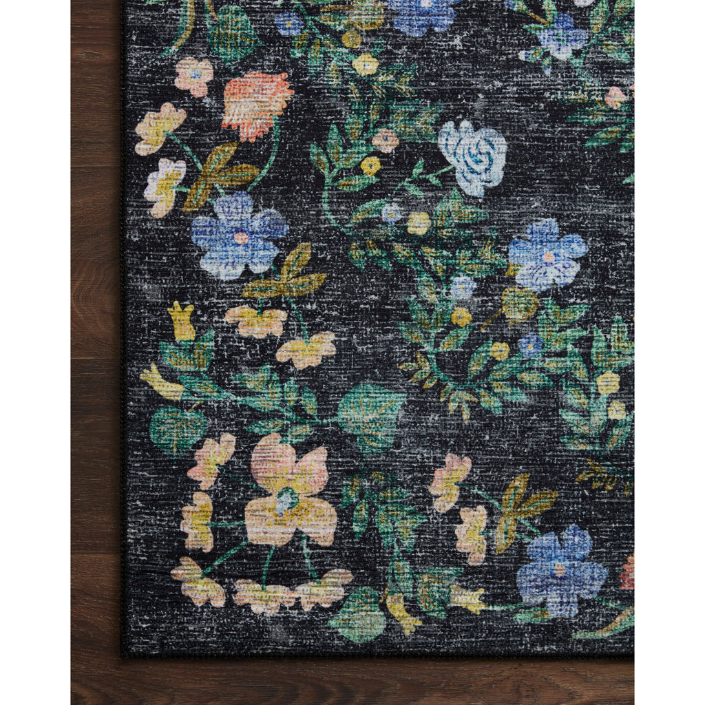 Palais Black | Rifle Paper Co. Rugs x Loloi - Light House Co.