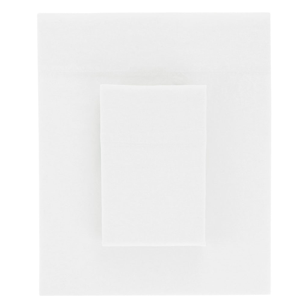 Luna Linen White Sheet Set - Light House Co.