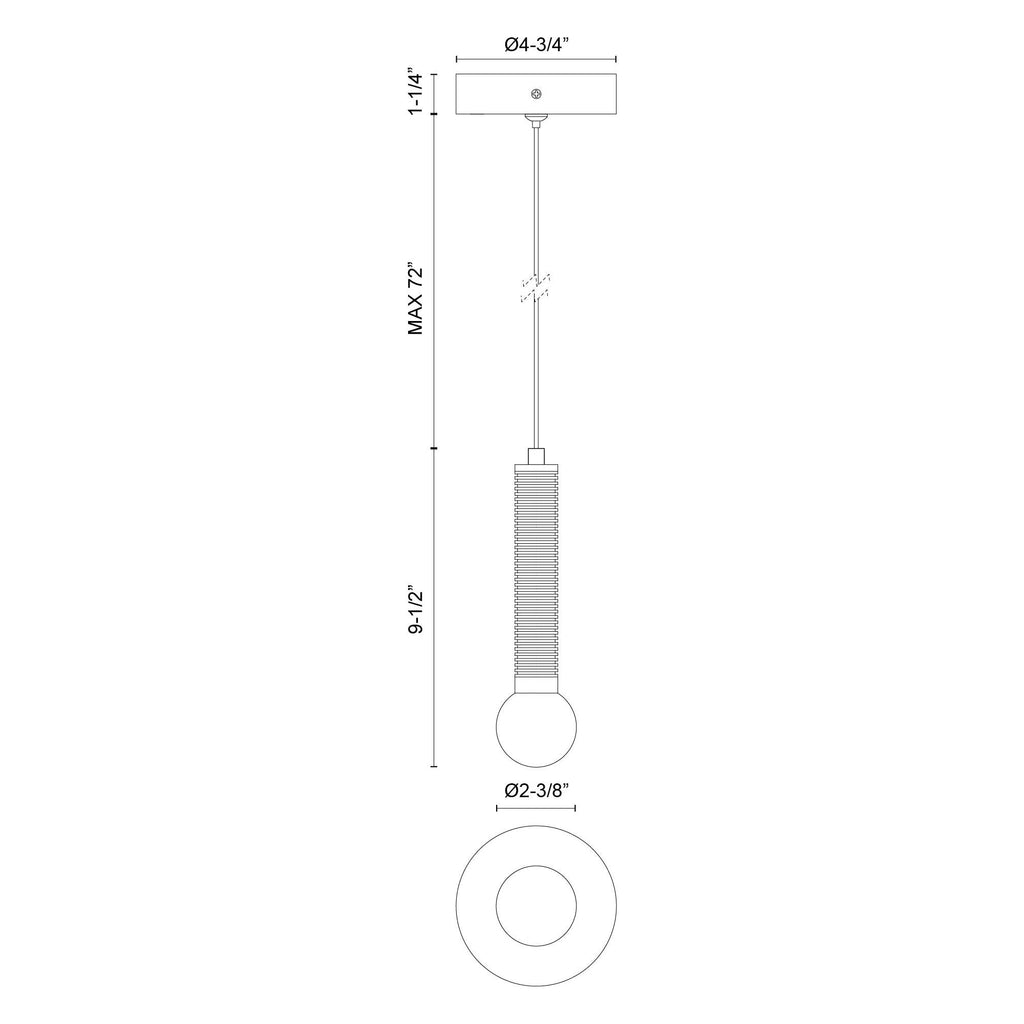 Arden Pendant - Light House Co.
