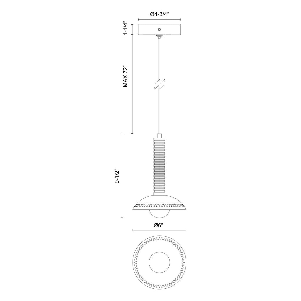 Arden Pendant - Light House Co.